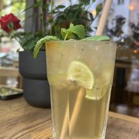 Lime ale   at Sunshine Vegan Restaurant in Berlin