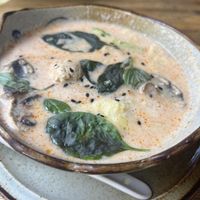 Coconut soup   at Sunshine Vegan Restaurant in Berlin