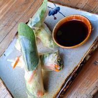 Summer rolls tofu at Sunshine Vegan Restaurant in Berlin