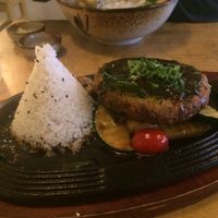 Fake fish burger  at Sunshine Vegan Restaurant in Berlin