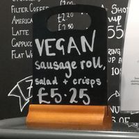 New addition to menu.  at Monk's Kitchen Cafe in Gloucester