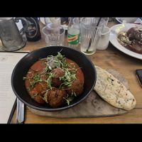 Falafel dish at The Sun in Carshalton