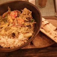 Vegan Thai curry at The Sun in Carshalton