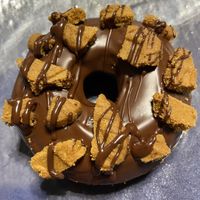 Cookie mocha  at Donut Resist Bakery in The Woodlands