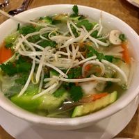 Vegan Pho noodle soup at Red Chili in Hayward