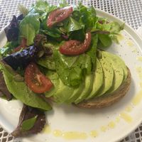 Salad Toast ❤️ at Organic Tree in Dana Point