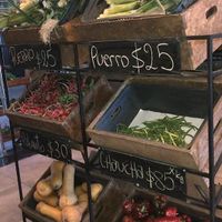 Vegetables at Huerta de Mi Tierra in Rosario