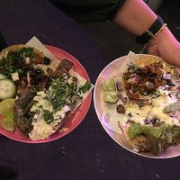 Best vegab cheese and pork meat at Gracias Madre in Mexico City