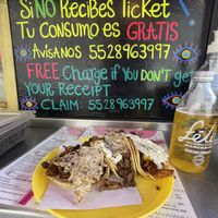 My first round of 3 different tacos  at Gracias Madre in Mexico City