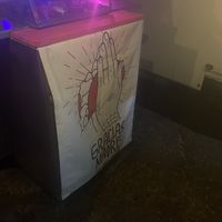 El lugar es un puesto en la calle   at Gracias Madre in Mexico City