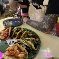 Variety of Tacos  at Gracias Madre in Mexico City