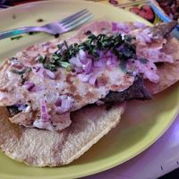 Volcanes milanesa at Gracias Madre in Mexico City