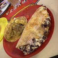 Quesadilla and taco verde  at Gracias Madre in Mexico City