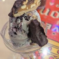 Snickers ice-cream at Gracias Madre in Mexico City