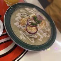 Enchiladas Suizas  at Gracias Madre in Mexico City