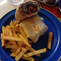 Burrito ramon at Gracias Madre in Mexico City