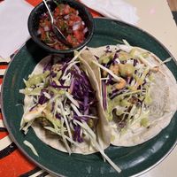 Baja tacos  at Gracias Madre in Mexico City
