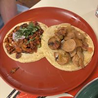 Tacos  at Gracias Madre in Mexico City