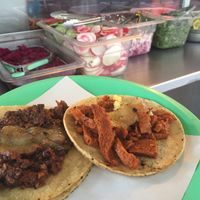 Many fresh vegetables offered which seems quite unique compatibly to other vegan taco stands!  at Gracias Madre in Mexico City