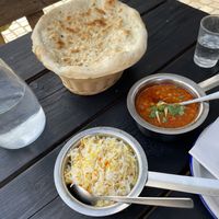 Daal 🍲 & garlic naan 🧄 🫓   at Dhaba in Nykobing