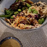 Asian bowl at Drift Bar in Santa Teresa