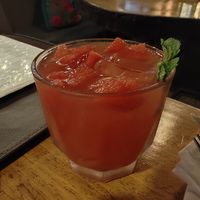 Watermelon Mojito at Drift Bar in Santa Teresa