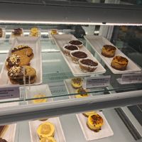 Vegan Desserts (top shelf) at Drift Bar in Santa Teresa