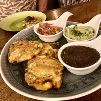 Patacones   at Drift Bar in Santa Teresa