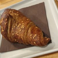 Vegan croissant at Sweet Coffee Beans in Bari
