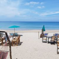 View from our table at Jai-Dee Home  in Koh Lanta