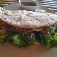 Naan with veggies at Jai-Dee Home  in Koh Lanta