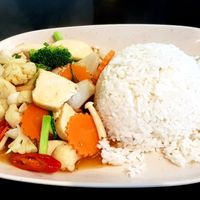 Vegan food at Good Taste Vegetarian - MBK in Bangkok
