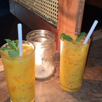 Maracuja and ginger beer   at The Hideout in Unawatuna