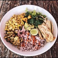 Jackfruit bowl at The Hideout in Unawatuna
