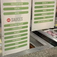 Vegan cheese option is daiya   at Pieology - Dededo in Guam