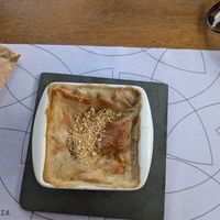 Lasanha de queijos veganos, era o prato do dia at Casa de Nara in Joao Pessoa