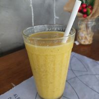 Suco de Maracujá (12 BRL + service 10%) at Casa de Nara in Joao Pessoa