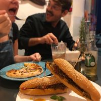 Banana peel sub at Casa de Nara in Joao Pessoa