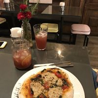 Pizza and artisanal sodas at Casa de Nara in Joao Pessoa