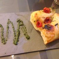 Focaccia at Casa de Nara in Joao Pessoa