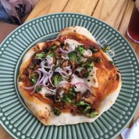 pizza de brócolis e shitake  at Casa de Nara in Joao Pessoa