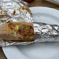 Beso de chorizo burrito   at Hoja in Denver