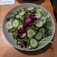 Spring salad (seasonal) minus the goat cheese at Idyllwild Brewpub in Idyllwild