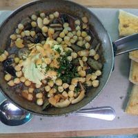 Vegan shakshuka at Thyme & Again in Plettenberg Bay