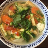 Udon noodle soup at Pho Dang in Berlin