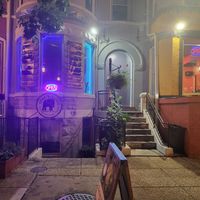 Front door at sPACYcLOUd Lounge in Washington