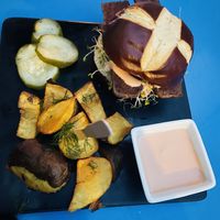 BLT with Peasant Potatoes  at sPACYcLOUd Lounge in Washington