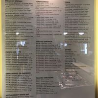 Breakfast lunch items  at Bar Sandwich in Leicester