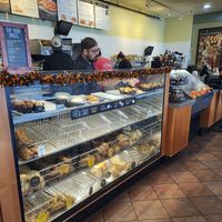They are busy on a Saturday morning! at Einstein Bros Bagels in Cedar Park
