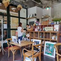 Inside Chandan Cafe at Chandan Cafe in Fukuoka